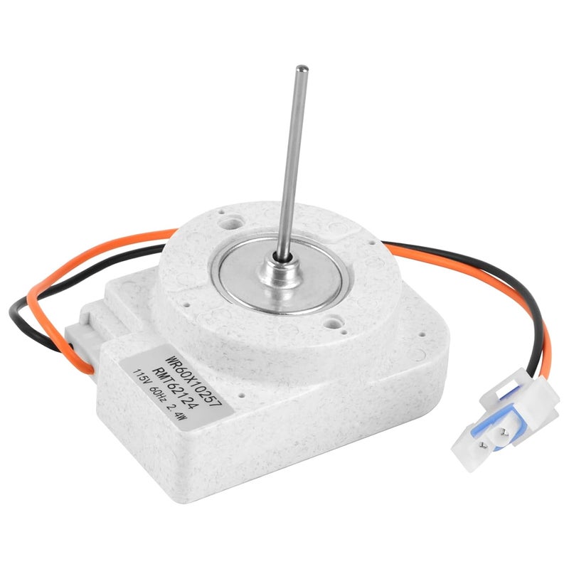 Junling WR60X10129 Refrigerator Evaporator Fan Motor Assembly Compatible with GE Hotpoint Fridge Replace WR60X10257 1373246 AP4318644 PS1766252 - Image 2